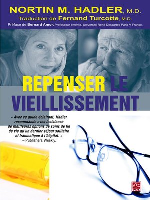 cover image of Repenser le vieillissement